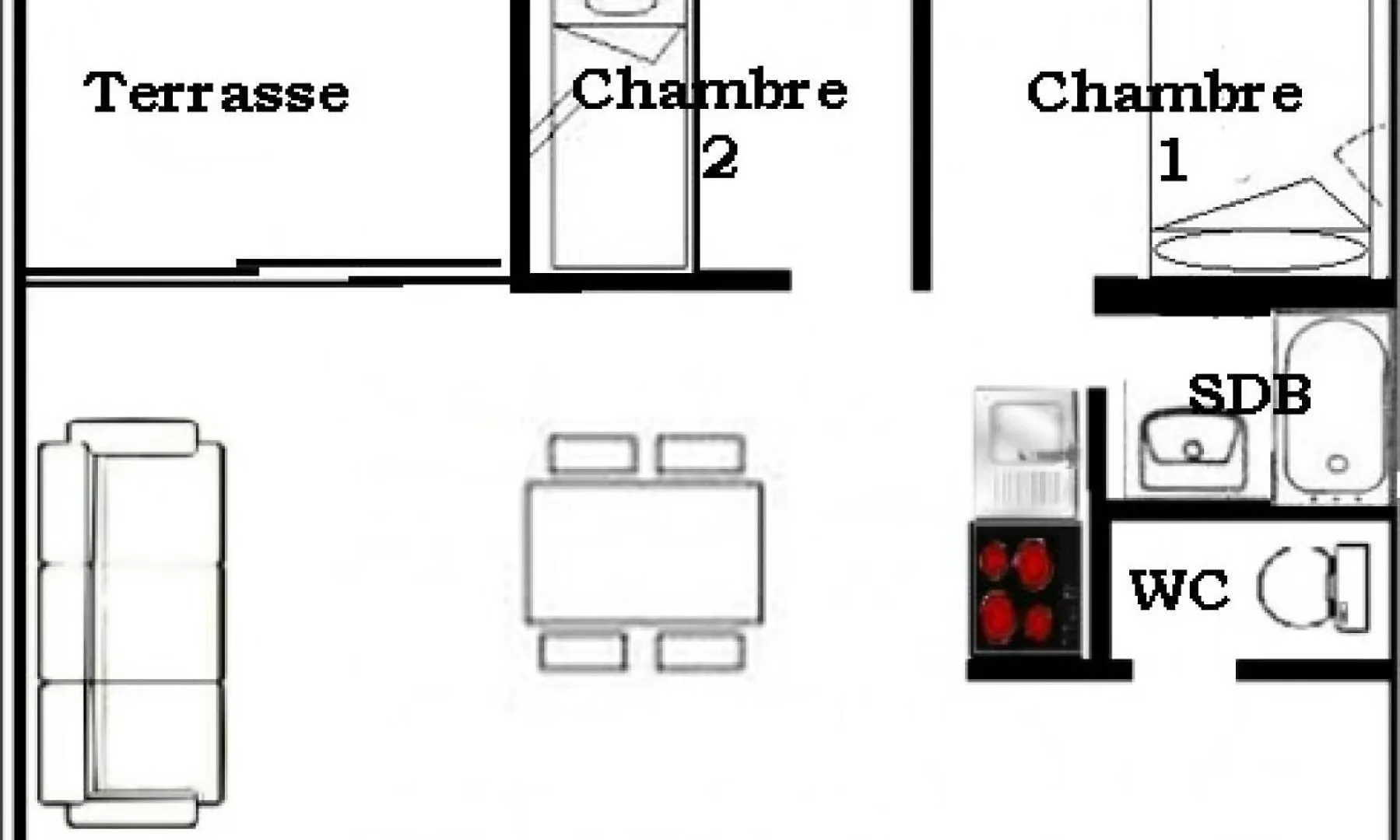 アパート Residence Ski Soleil - Appartement Spacieux - Depart Ski Aux Pieds - Balcon Vue Sur Les Pistes Mae-0544 サン・マルタン・ド・ベルヴィル