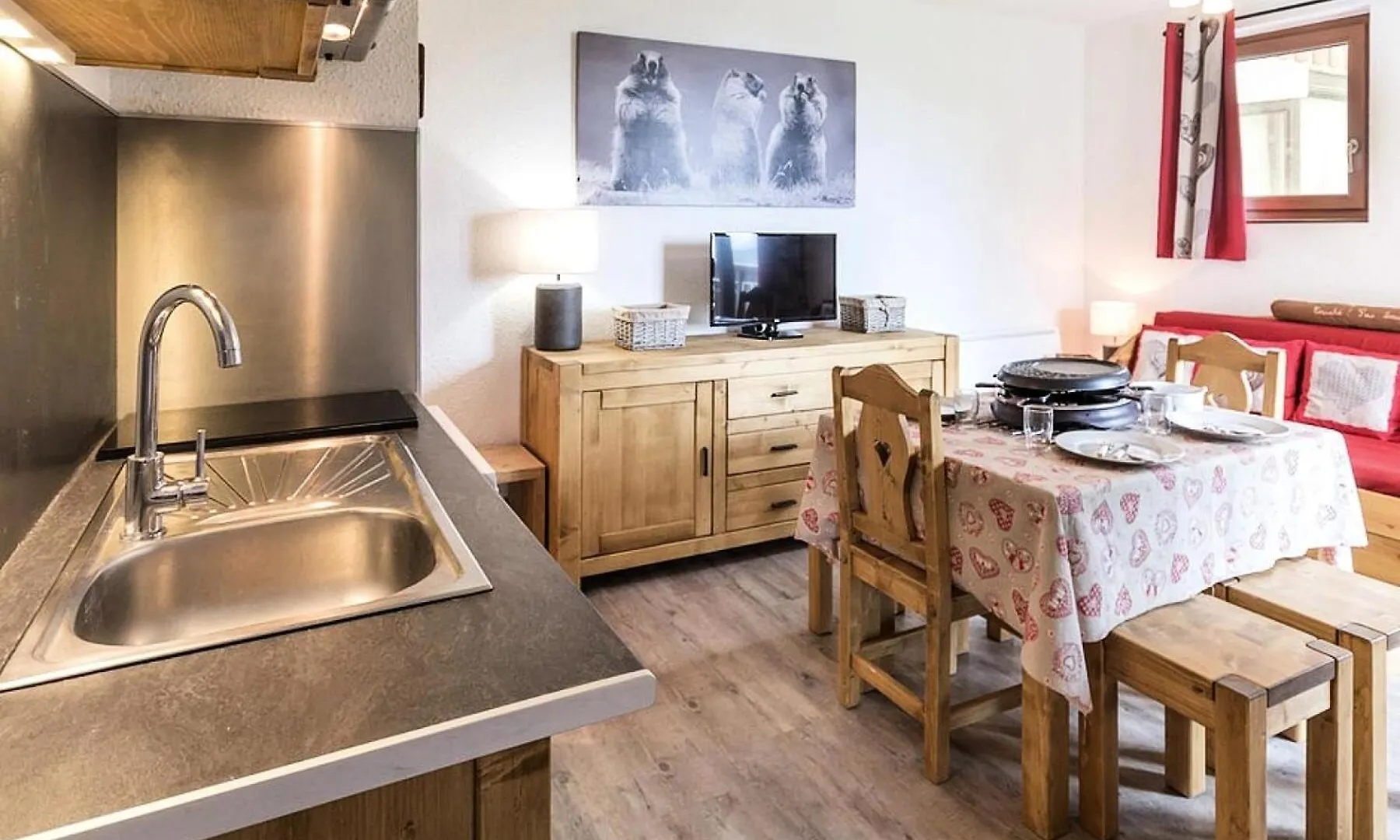 Residence Ski Soleil - Appartement Spacieux - Depart Ski Aux Pieds - Balcon Vue Sur Les Pistes Mae-0544 サン・マルタン・ド・ベルヴィル アパート